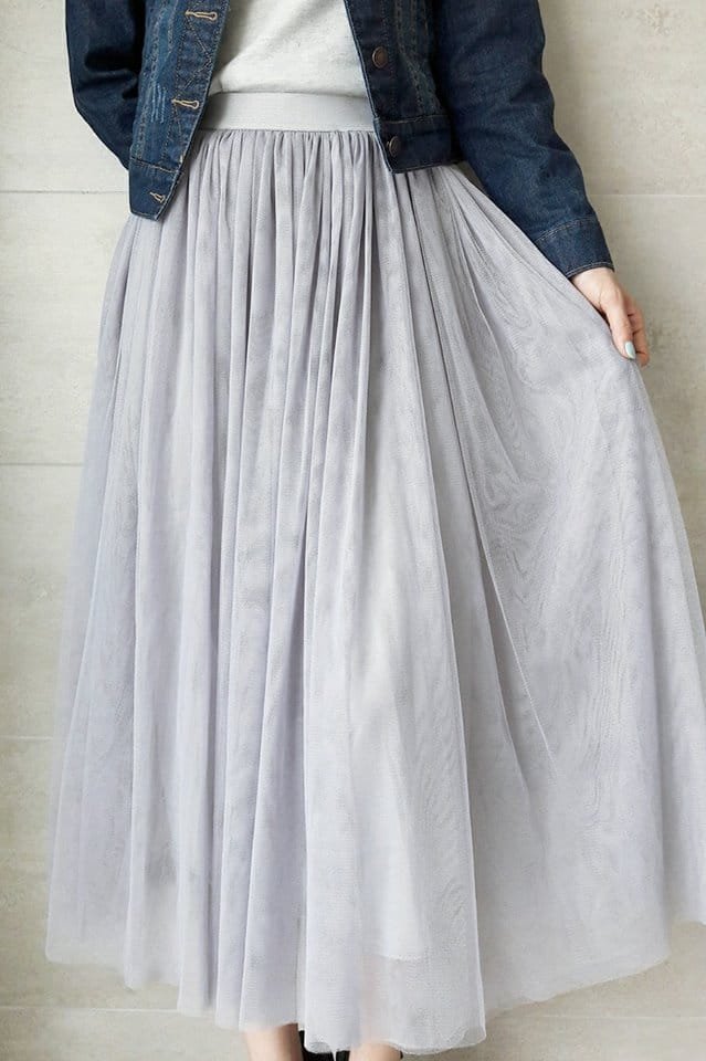 Midi Soft Tulle Skirt | Jolivia Co